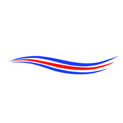 Obraz premium Simple Modern Waves 
