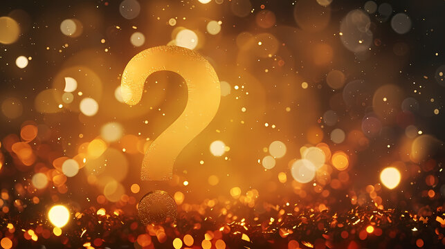 Ponder the question mark, think about the mystery of the question