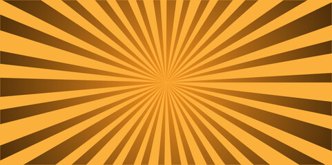 orange sunburst background