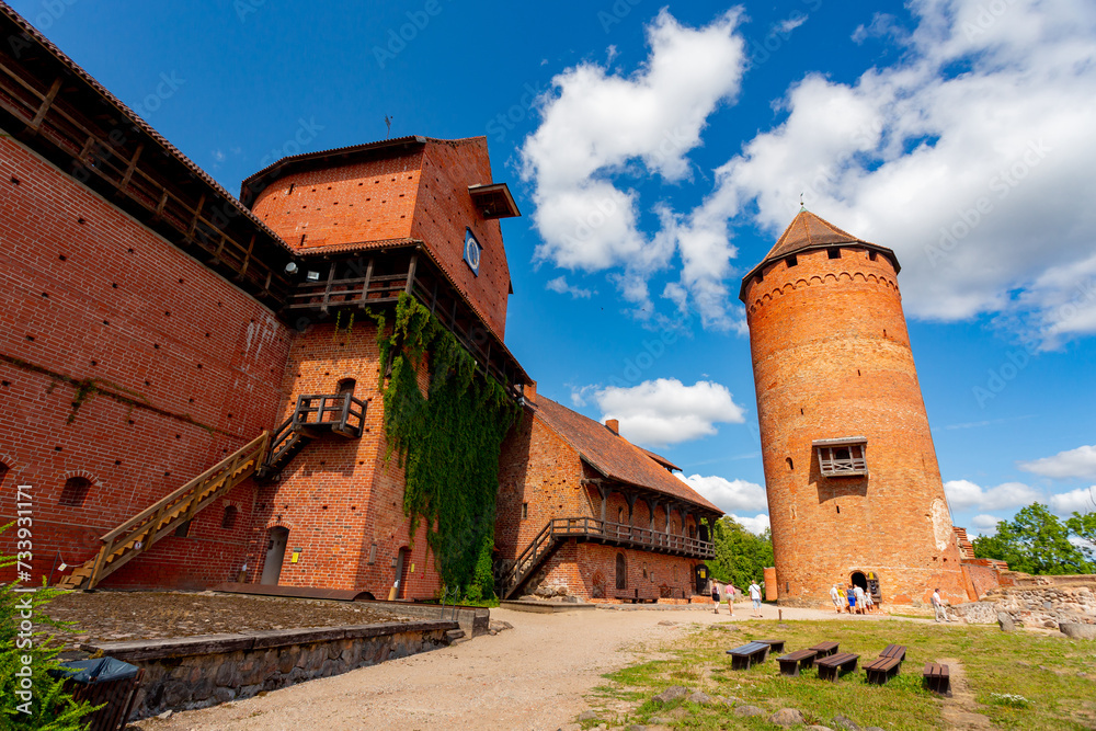 Poster turaida castle in sigulda, latvia