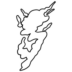 Smoke Vector Outline