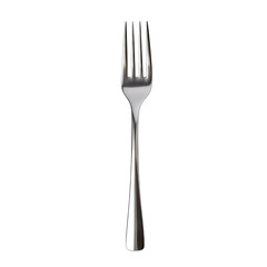 Fork isolated on a transparent background.