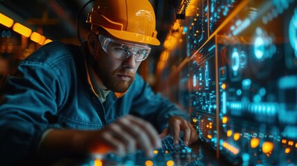 a mechanical engineer integrating advanced sensors into an automation system, enhancing industrial IoT capabilities,