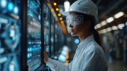 a mechanical engineer integrating advanced sensors into an automation system, enhancing industrial IoT capabilities