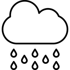 Fototapeta premium Rainwater Icon