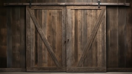 farmhouse interior barn door