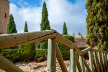 Alcazaba fortress in Antequera, Spain