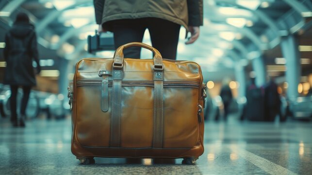 On-the-Go Business Essentials: Attire and Luggage in Transit