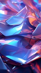 Abstract artistic holographic dynamic background picture
