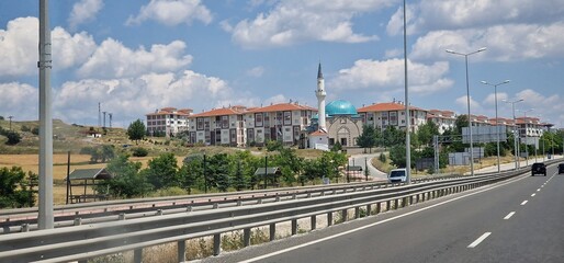 driving through Turkey on nice highways