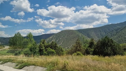 driving through Turkey on nice highways