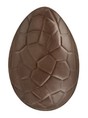 Osterei aus Schokolade und Hintergrund transparent PNG cut out   Chocolate Easter Egg