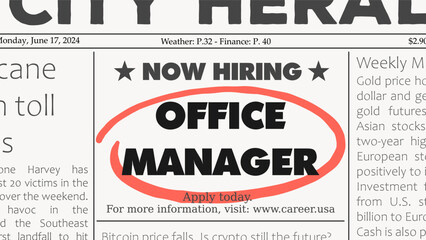 Office manager - job offer