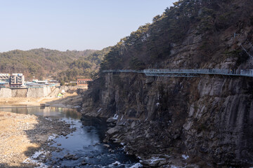 Cheorwon Hantangang Columnar Joint Road