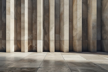 Concrete wall. Background image. Created with Generative AI technology