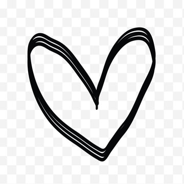 Hand drawn hearts. Hand drawn love symbol collection. Grunge illustrated heart set.