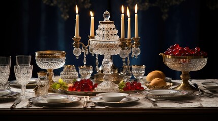 Naklejka premium hanukkah jewish holidays