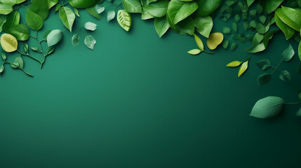 Spring background, green natural rustic background