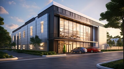 warehouse self storage building