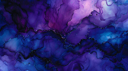 Alcohol Ink Watercolor Background.
