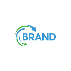 Circular Arrow modern logo, suitable for your company