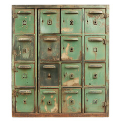 Locker, PNG image, transparent background.