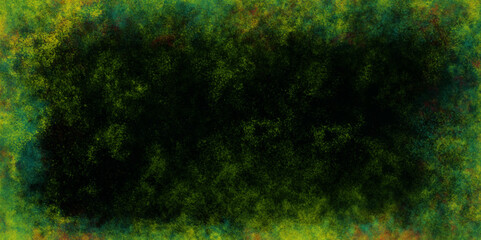 Grungy canvas background or texture. Textured Smoke. Grainy and searched green brush painted grunge texture, painted green.