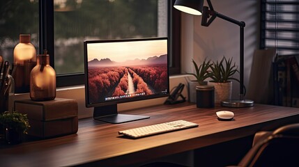 homely cozy computer