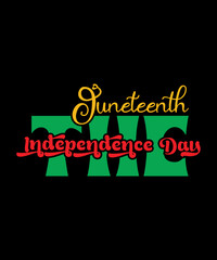 juneteenth the independence day svg