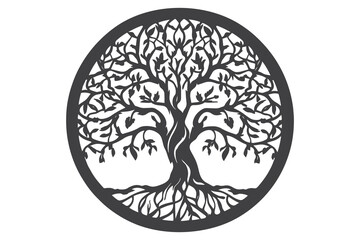 Tree of life Bundle, Tree of life Clipart, Tree of life cut files for Cricut, Celtic tree of life ,Family Reunion - obrazy, fototapety, plakaty