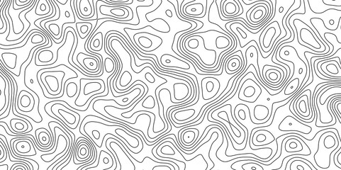 Abstract white topography vector background. Topographic map. Geographic mountain relief. counter map wavy line paper textrue. grid curve line abstract vector illustration .