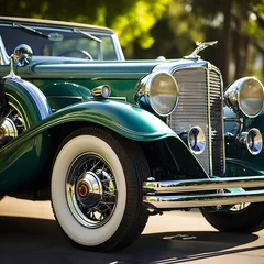 Photo sur Plexiglas Voitures anciennes Vintage Luxury: A Classic FG Car Capturing Timeless Sophistication and Unmatched Elegance