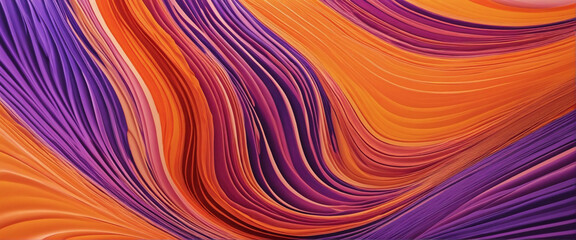 Fototapeta premium Colorful Abstract Wave Gradient Pattern