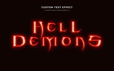Horror Movie 3D Text Style Effect