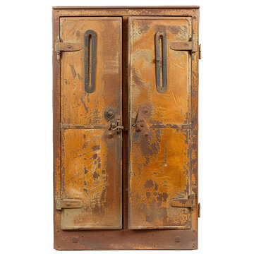 scary Locker, PNG image, transparent background.