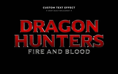 Action Movie Video Game 3D Text Style Effect