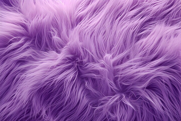 Obraz premium Pink purple fur texture background. Fluffy fur