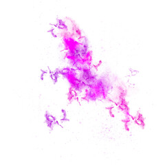 nebula PNG element, symphony star glittering nebula material, galaxy clipart, magic color, starlight PNG transparent