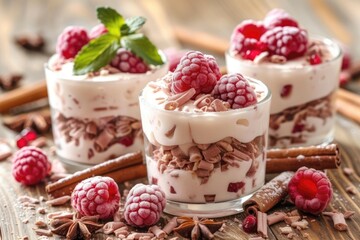 breakfast superfood healthy yogurt professional advertising food photography