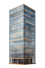 Skyscraper, PNG image, transparent background.