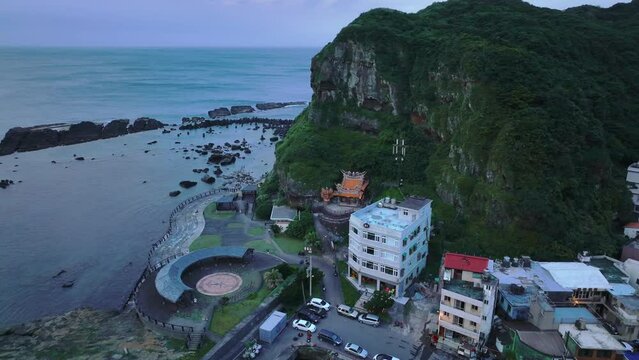 Bitou Cape Park From Above, Taiwan, Aerial View