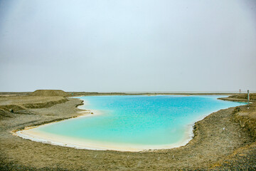 Dachaidan Emerald Lake, Hainan Mongolian and Tibetan Autonomous Prefecture, Qinghai Province - a...