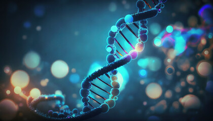 DNA Helix - obrazy, fototapety, plakaty