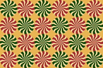Fototapeta premium beautiful vintage retro christmas seamless repeat pattern. It is a vintage retro vector. Design for decorative,wallpaper,shirts,clothing,dresses,tablecloths,blankets,wrapping,textile,Batik,fabric 