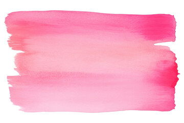 abstract pink hand drawn texture watercolor painting template. png white background.