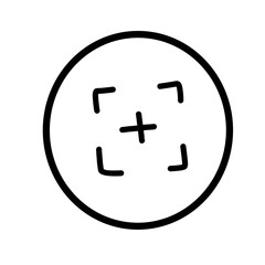 Fototapeta premium Hand drawn circle line sketch