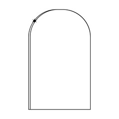 Monoline Arch Frame