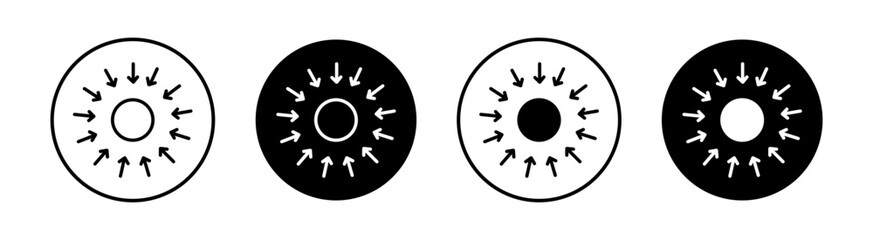 Specific flat line icon set. Specific Thin line illustration vector