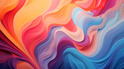 Rainbow gradient abstract colorful watercolor background