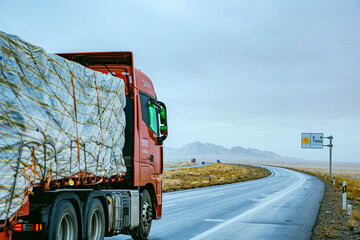 Hainan Mongolian and Tibetan Autonomous Prefecture, Qinghai Province-Plateau meadow scenery in winter